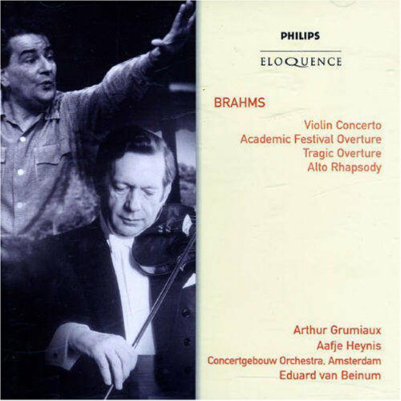 Picture of Grumiaux/Heynis/ConcertgebouwOrch/VanBeinum - Violin Concerto