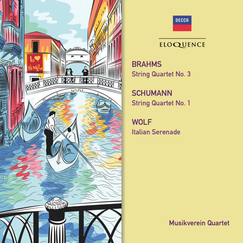 Picture of Musikverein Quartet - Brahms: String Quartet No. 3. Schumann: String Quartet No. 1
