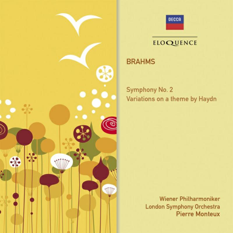 Picture of Pierre Monteux, Vienna Philharmonic & London Symphony Orches - Brahms: Symphony No. 2; Variations On A Theme By Haydn