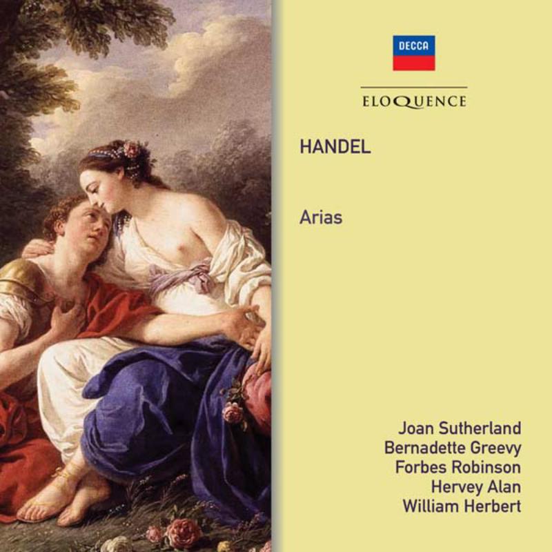 Picture of J Sutherland, B Greevy, F Robinson, H Alan; W Herbert - Handel Arias