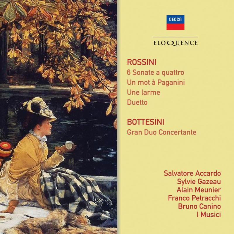 Picture of Salvatore Accardo; I Musici - Rossini: Sonate A Quattro; Bottesini: Gran Duo Concertante