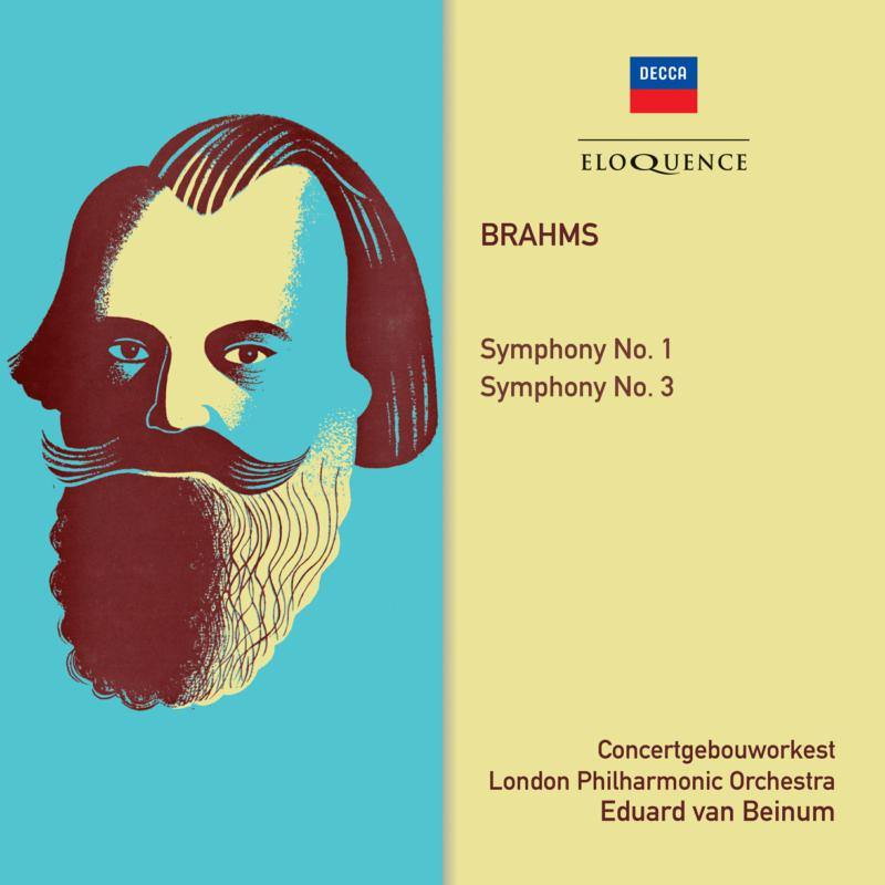 Picture of Concertgebouw/London Philharmonic Orchestras; Van Beinum - Brahms: Symphonies Nos. 1 & 3