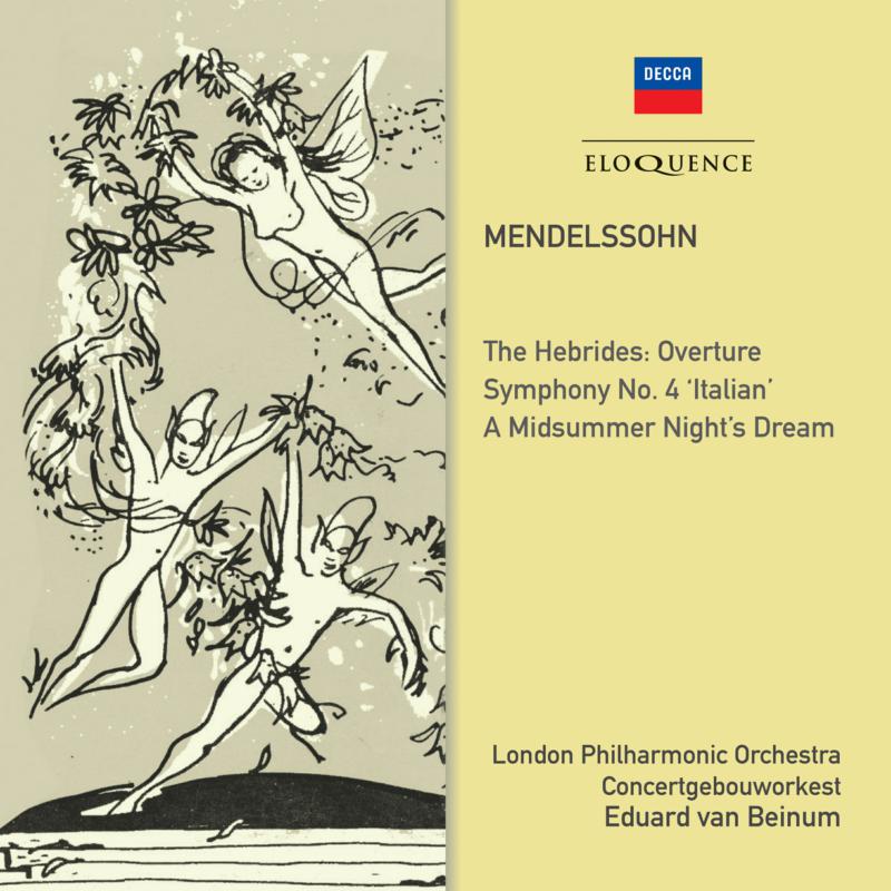 Picture of Eduard Van Beinum; Concertgebouw - Mendelssohn: Symphony No 4; Midsummer Night's Dream