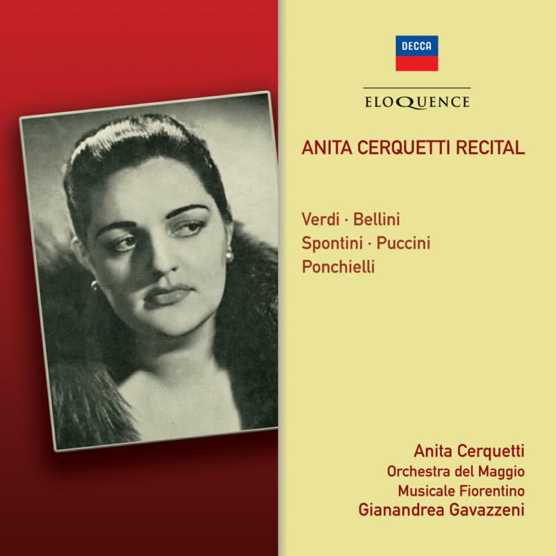 Picture of Orchestra Del Maggio Musicale Fiorentino; Gavazzeni - Anita Cerquetti Recital