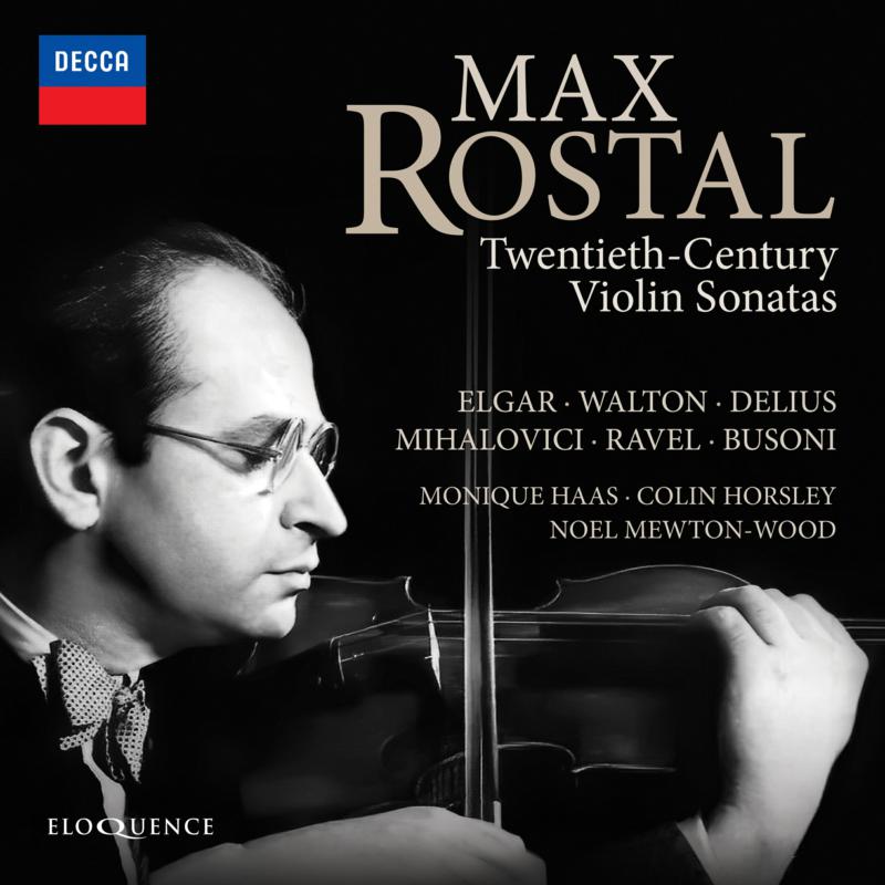 Picture of Max Rostal; Various Pianists - 20th-century Violin Sonatas