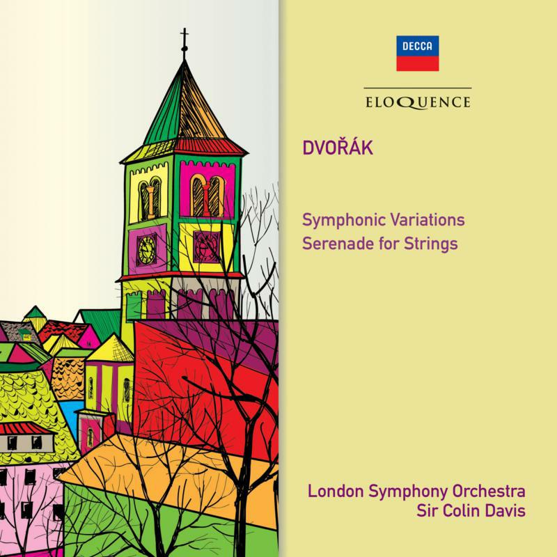 Picture of London Symphony Orchestra; Sir Colin Davis - Dvorak:  Symphonic Variations; Serenade For Strings