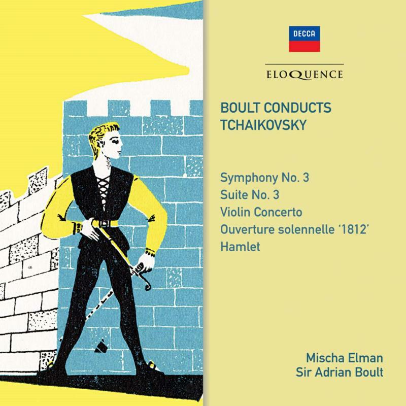 Picture of Sir Adrian Boult & Orchestre De La Societe Des Concerts Du Conservatoire - Tchaikovsky: Symphony No. 3; Violin Concerto (2CD)