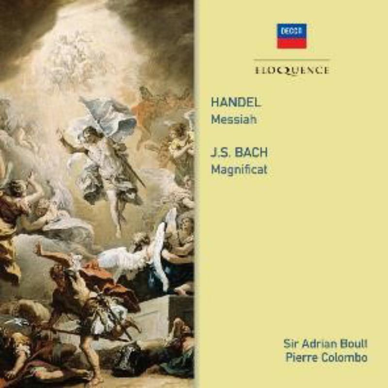 Picture of Sir Adrian Boult; Pierre Colombo - Handel: Messiah; Bach: Magnificat