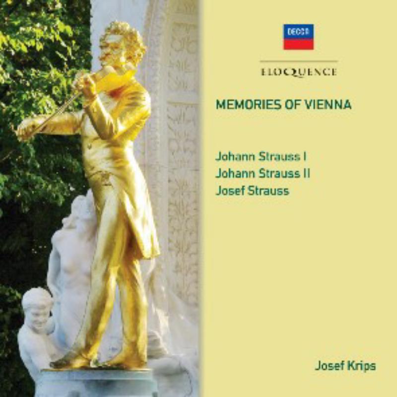 Picture of Josef Krips; London Symphony & Vienna Phil Orchestras - Memories Of Vienna - Johann Strauss I & II