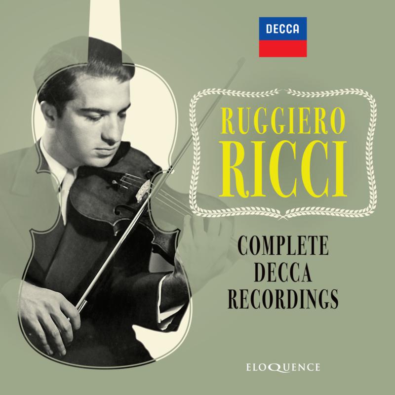 Picture of Ruggiero Ricci; Various Orchestras - Ruggiero Ricci - Complete Decca Recordings