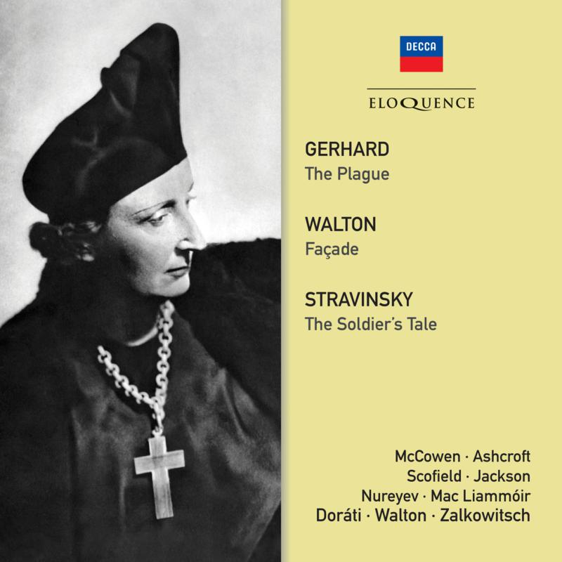 Picture of Sir William Walton: Dame Peggy Ashcroft; Antal Dorati - Gerhard: The Plague; Walton: Facade