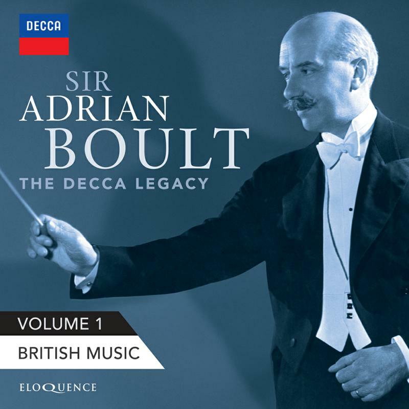 Picture of Sir Adrian Boult; Various Orchestras - Sir Adrian Boult: British Music