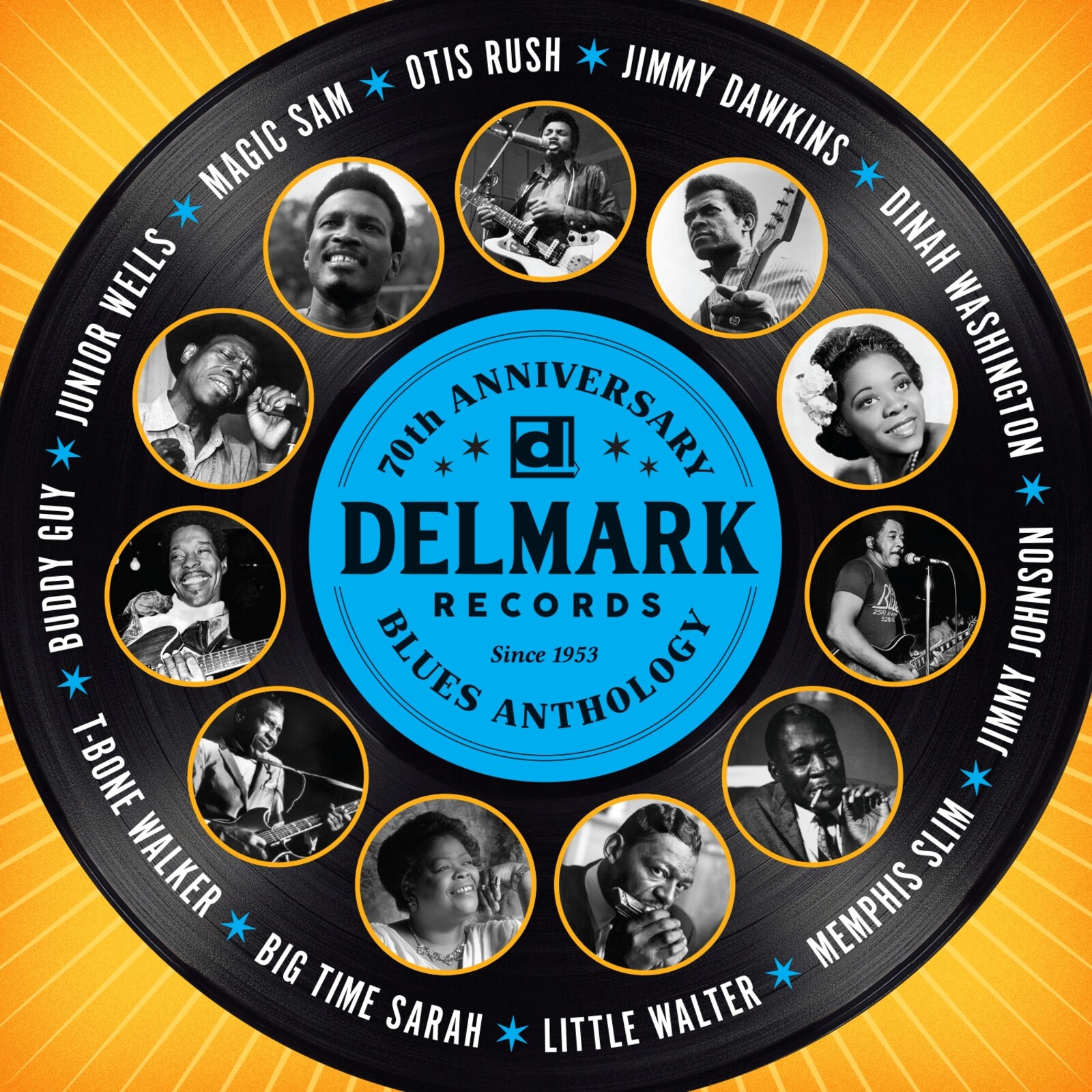 Picture of Various Artists - Delmark Record's 70th Anniversary Blues Anthology