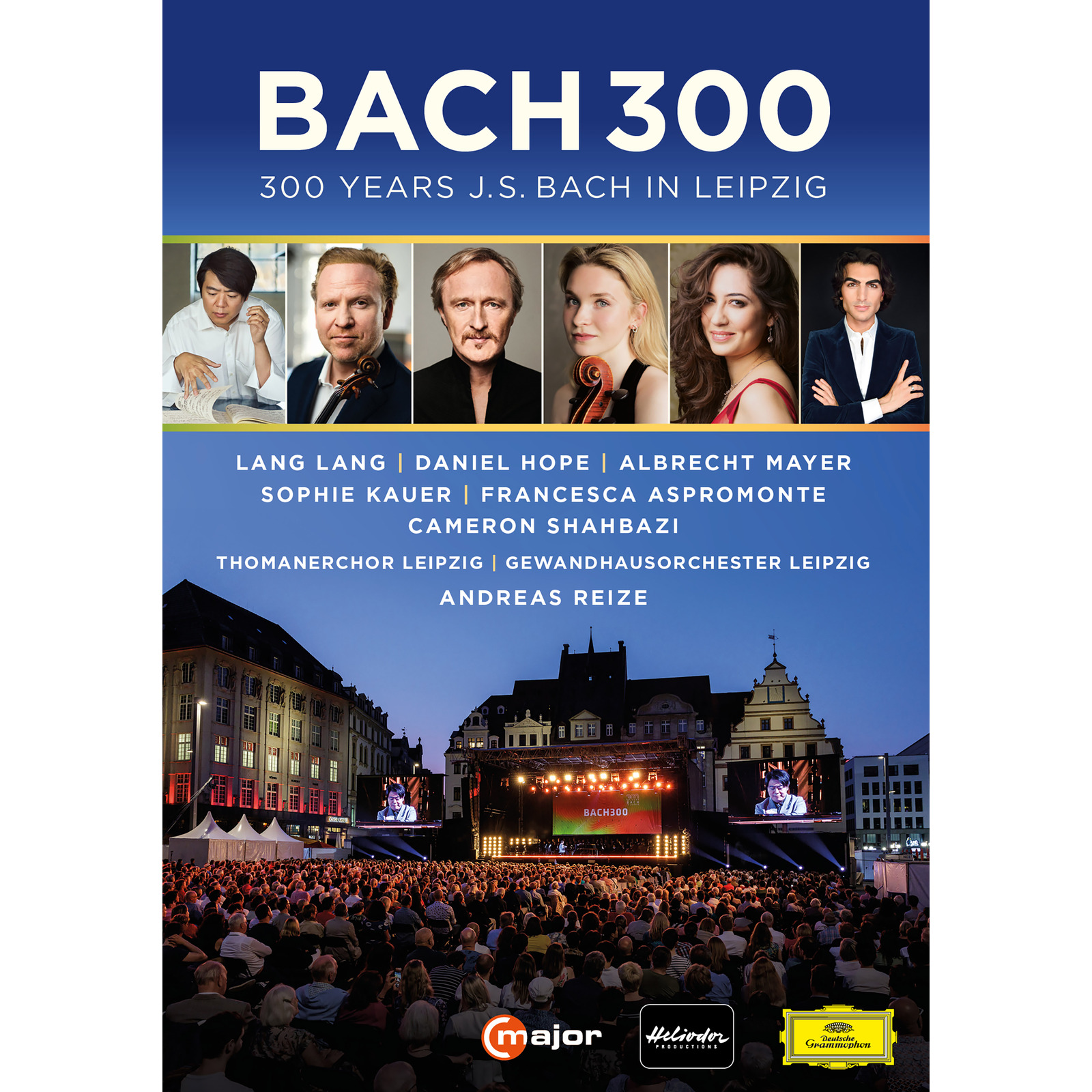 Picture of Lang Lang; Daniel Hope; Albrecht Mayer; Sophie Kauer; Francesca Aspromonte; Cameron Shahbazi; Thomaner Chor Leipzig; Gewandhaus Orchester Leipzig; Andreas Reize - BACH 300 - 300 Years Bach in Leipzig