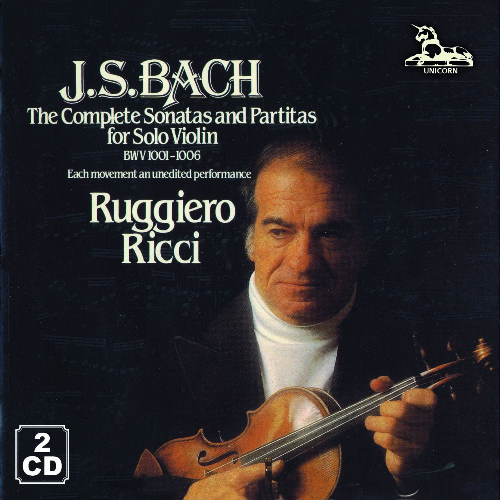 Picture of RUGGIERO RICCI - BACH - SONATAS & PARTITAS