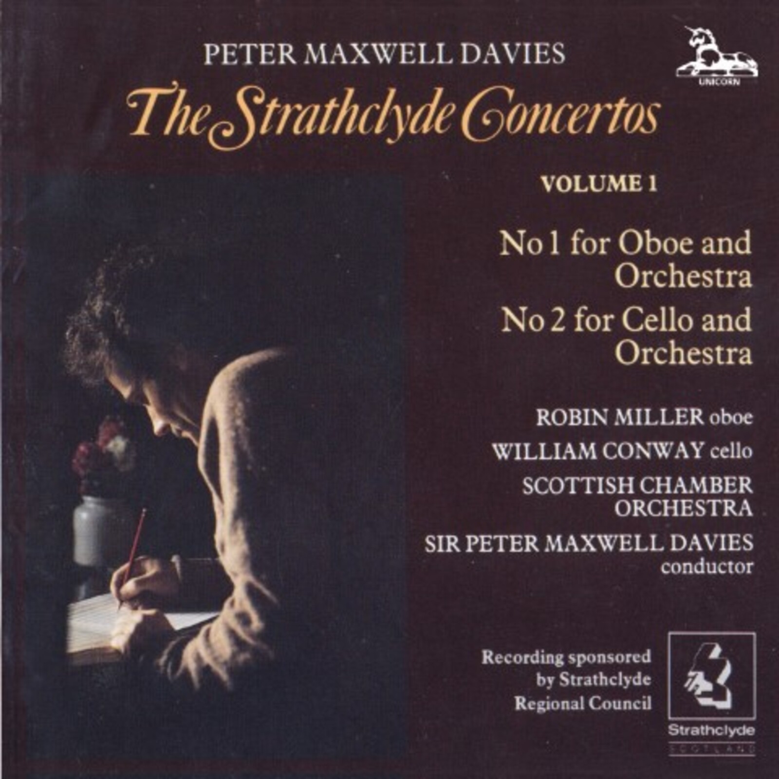 Picture of SCOTTISH CHAMBER ORCHESTRA - DAVIES - STRATHCLYDE CTOS