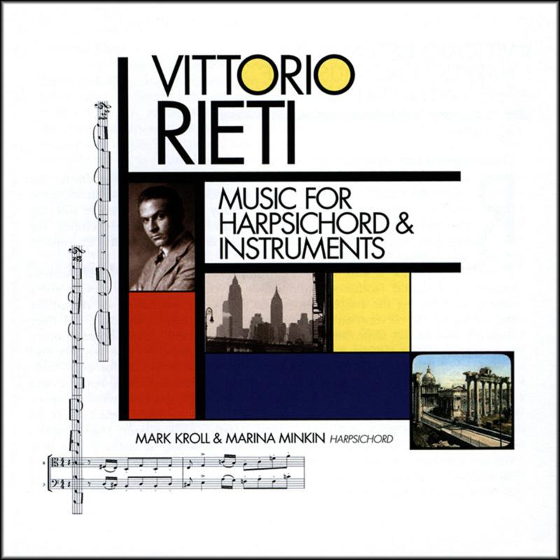 Picture of Marina Minkin & Mark Kroll - Rieti: Music for Harpsichord and Instruments