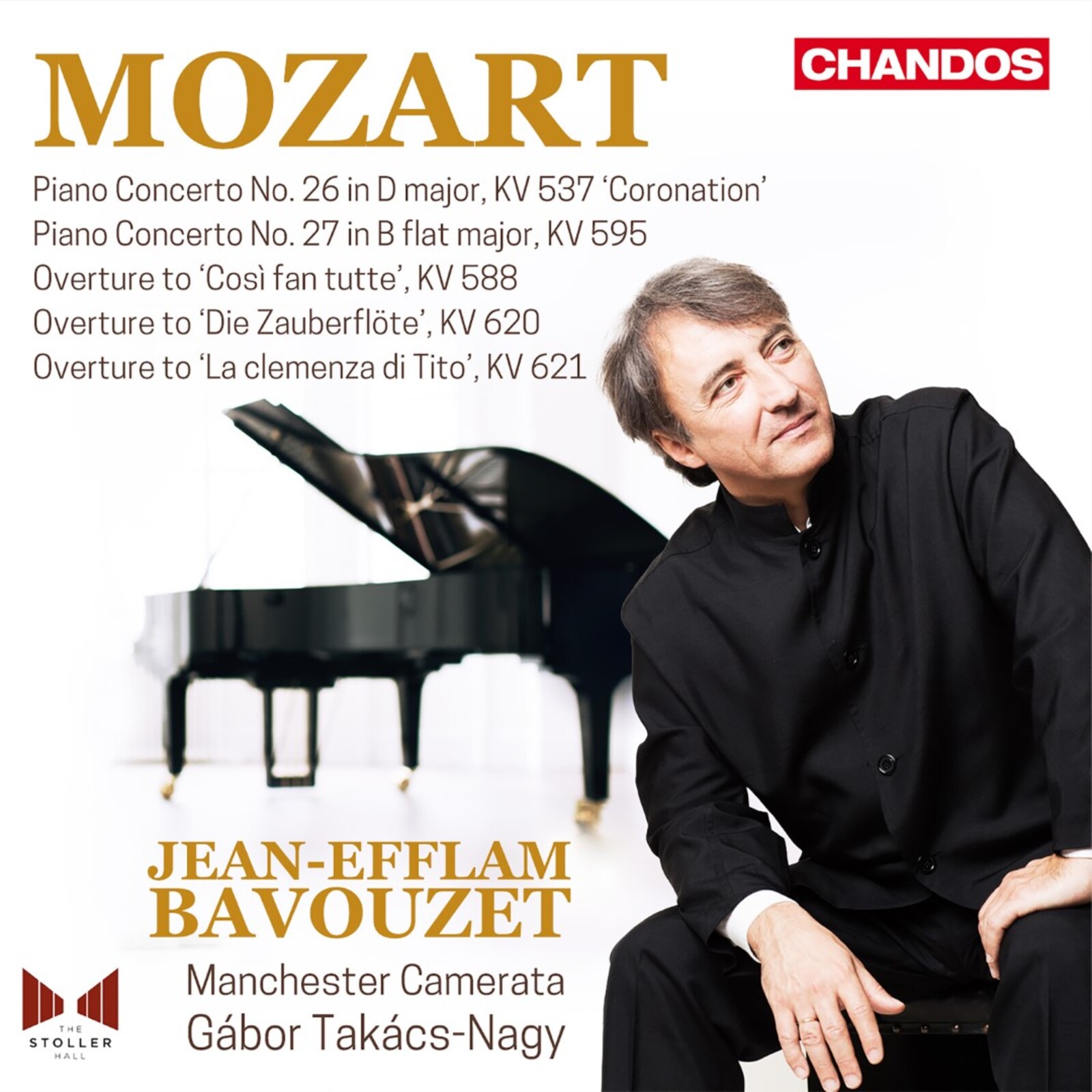 Picture of Jean-Efflam Bavouzet; Manchester Camerata; Gabor Takacs-Nagy - Wolfgang Amadeus Mozart: Piano Concertos, Vol. 8