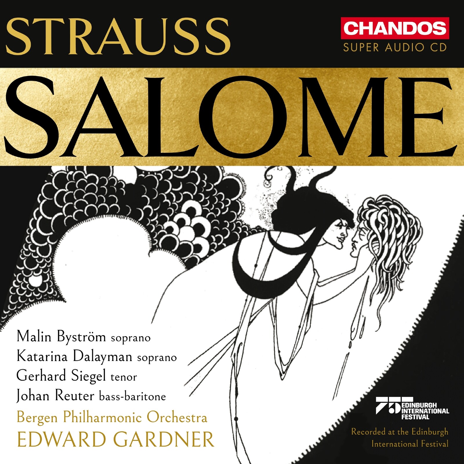 Picture of MALIN BYSTROM; KATARINA DALAYMAN; GERHARD SIEGEL; JOHAN REUTER; BERGEN PHILHARMONIC ORCHESTRA; EDWARD GARDNER - RICHARD STRAUSS: SALOME