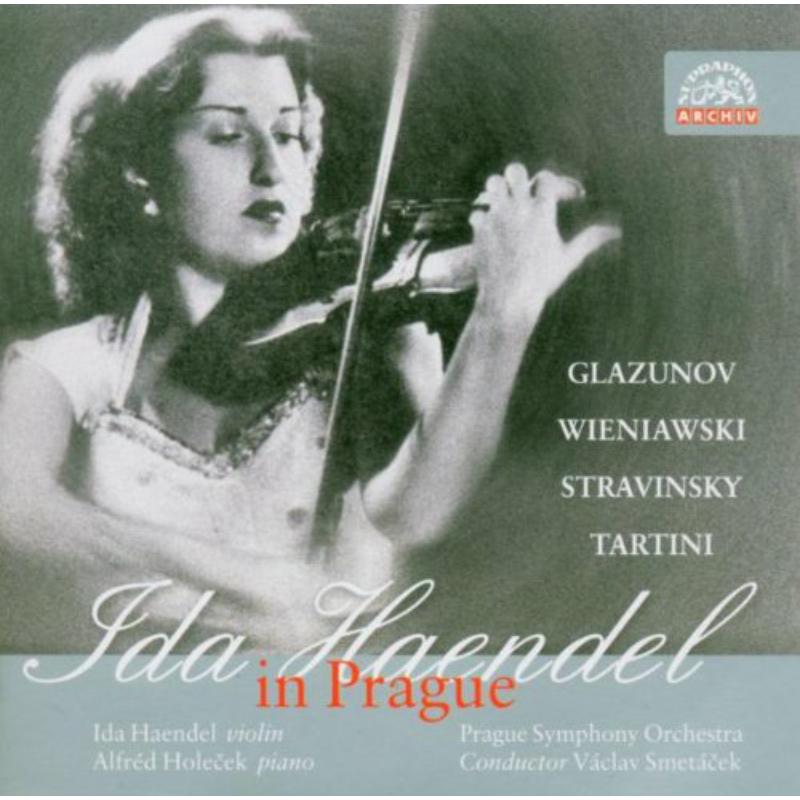 Picture of ida haendal; violin - ida haendel in prague