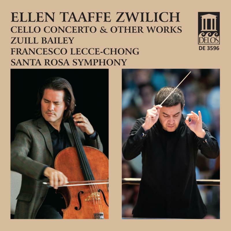 Picture of Bailey/Chong/Santa Rosa - Ellen Taaffe Zwilich: Cello Concerto & Other Works