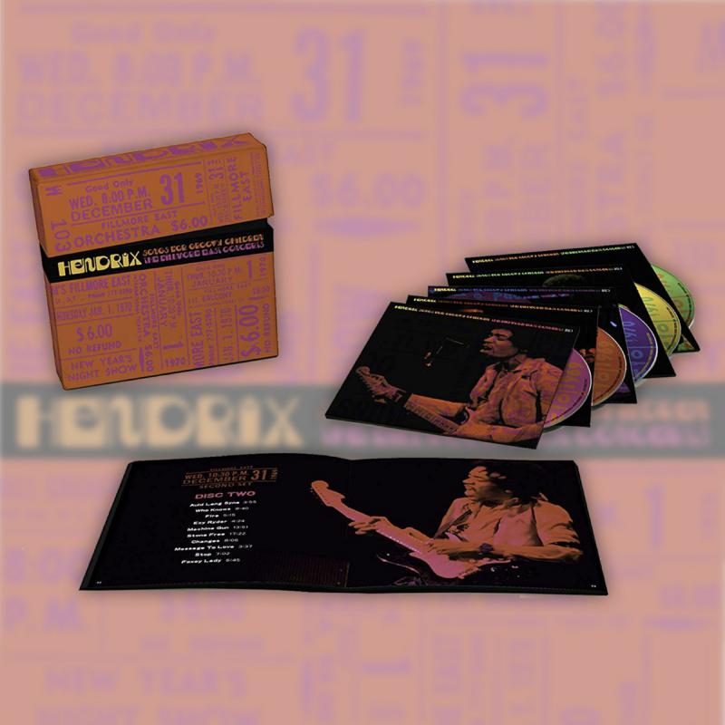 Picture of Jimi Hendrix - Songs For The Groovy Children (5CD)
