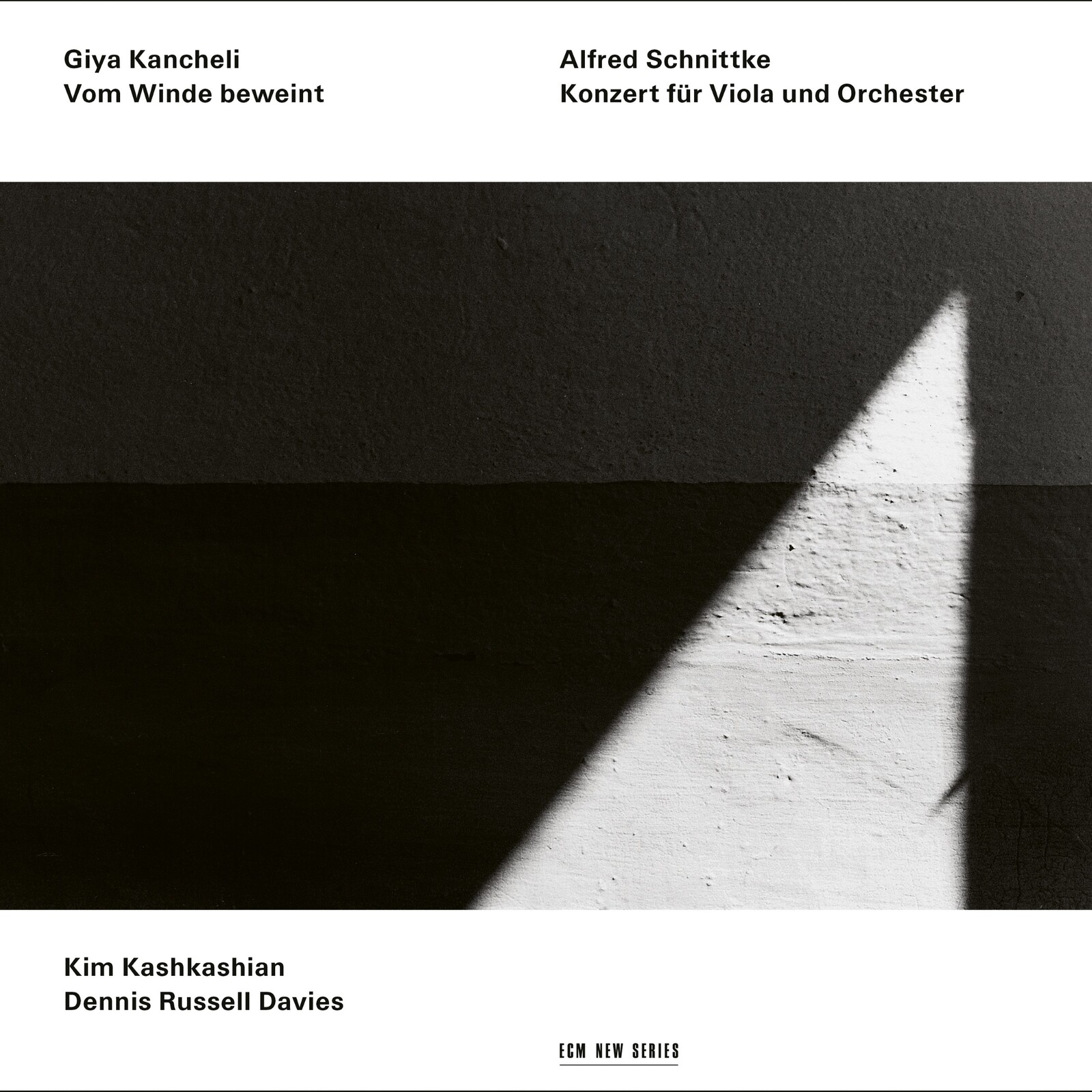 Picture of Kim Kashkashian, RSO Saarbrucken & Dennis Russell Davies - Giya Kancheli: Vom Winde beweint; Alfred Schnittke: Konzert fur Viola und Orchester