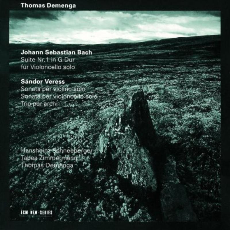 Picture of Thomas Demenga - J.S. Bach: Suite No. 1 in G for solo cello; S�ndor Veress: Sonatas for Solo Violin/Cello, Trio per archi