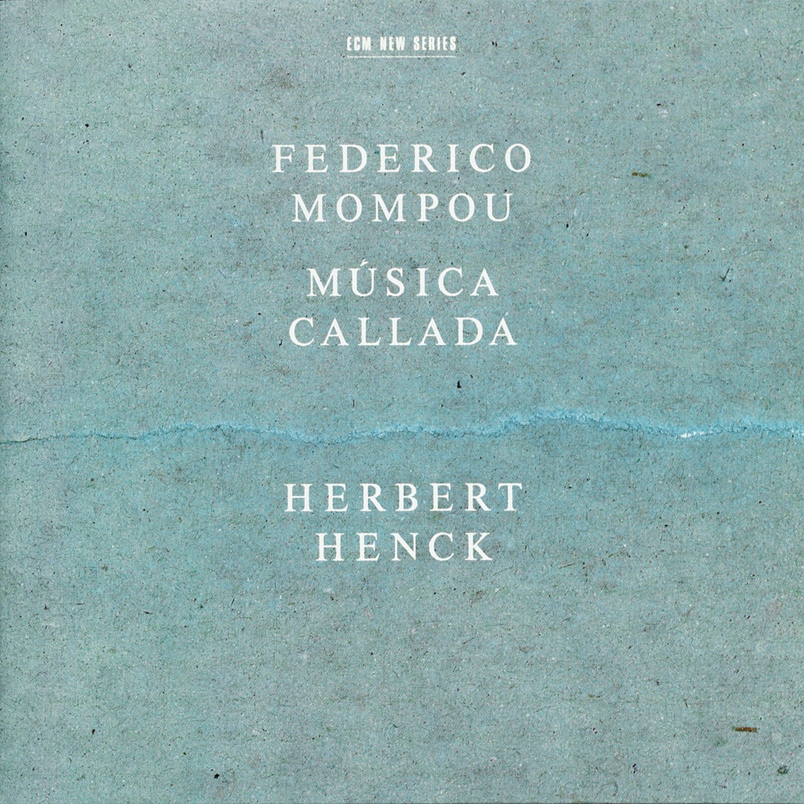 Picture of Herbert Henck - Federico Mompou: Musica Callada