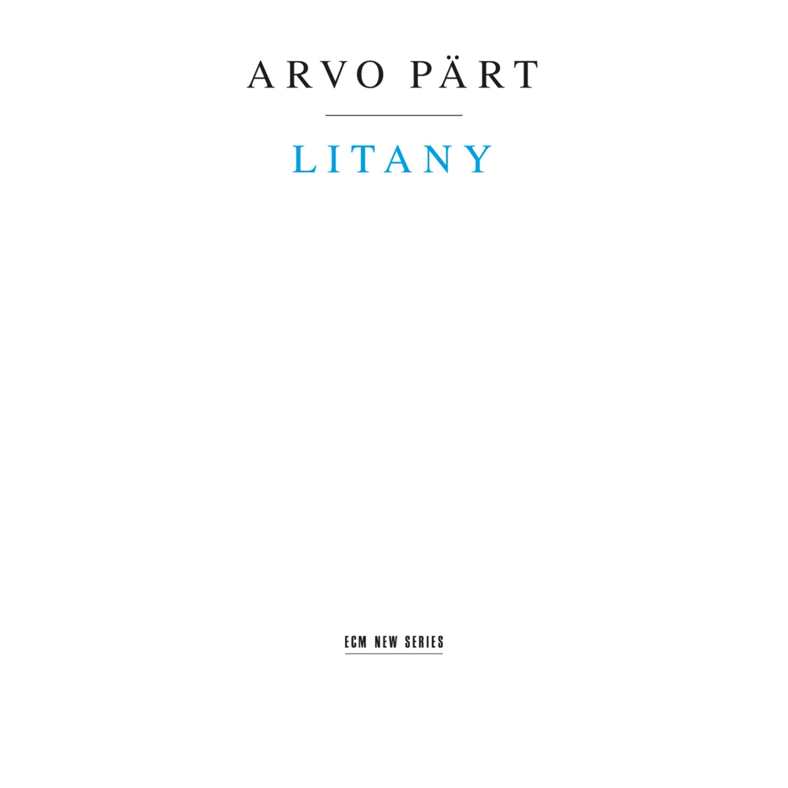 Picture of Arvo Part - Litany