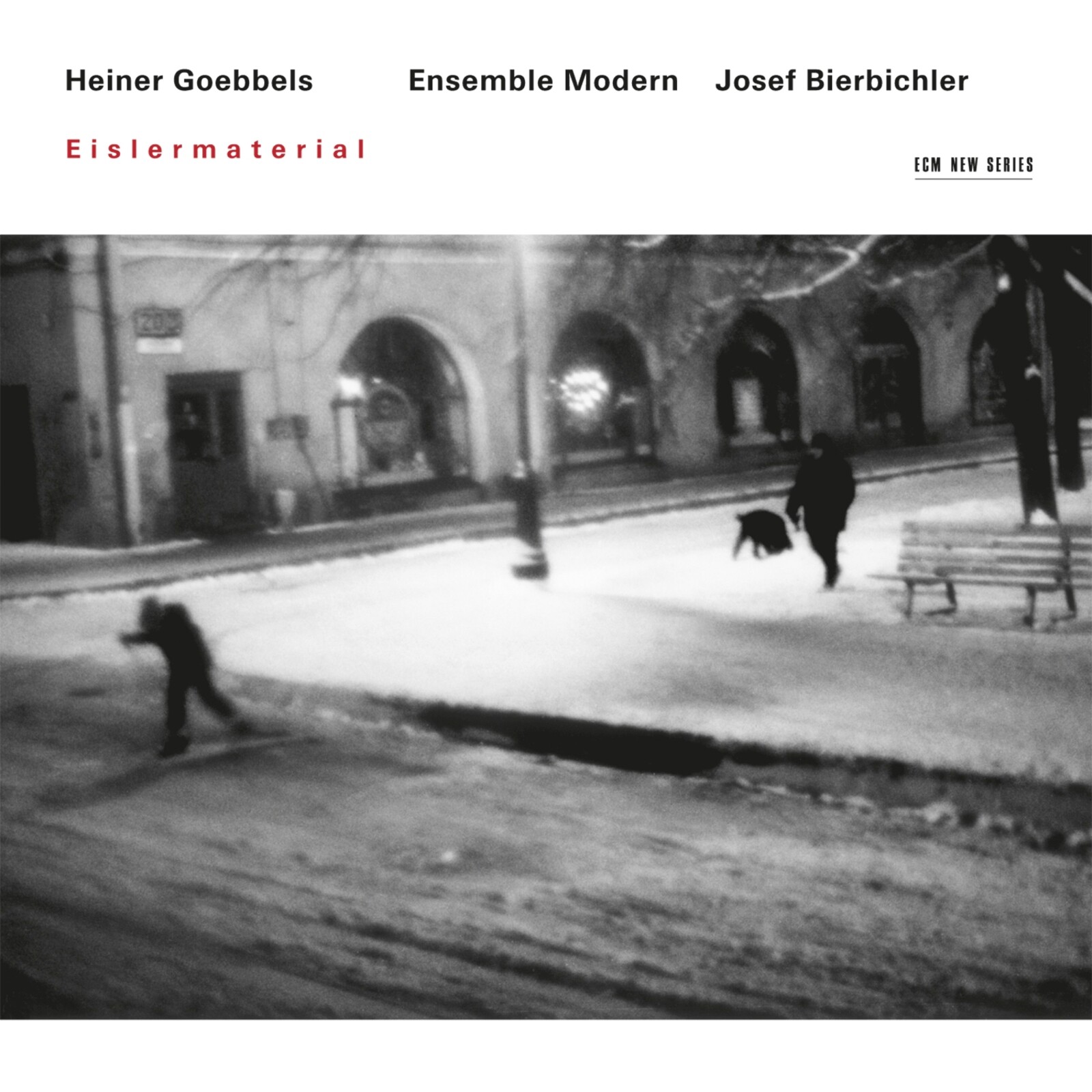 Picture of Heiner Goebbels, Ensemble Modern & Joseph Bierbichler - Eislermaterial