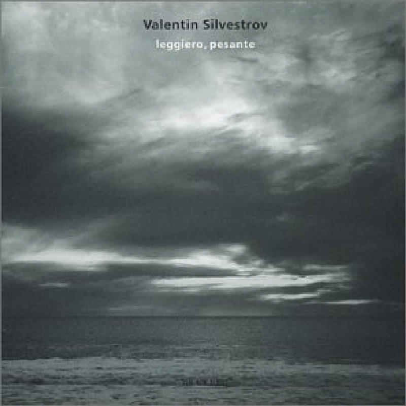 Picture of LECHNER,ANJA/ROSAMUNDE QUARTET - Valentin Silvestrov: Leggiero, pesante