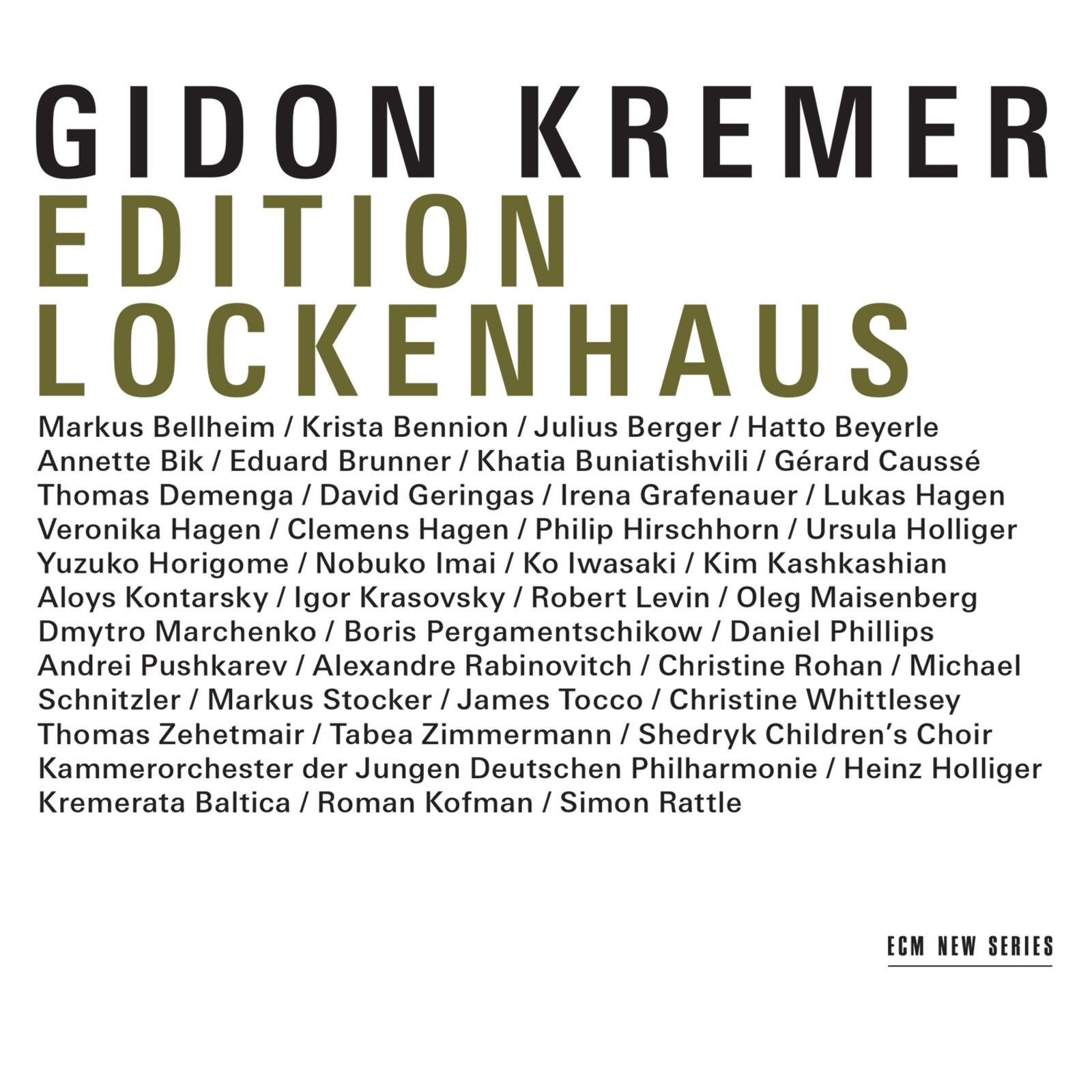 Picture of Gidon Kremer, Kremerata Baltica, Simon Rattle etc. - Edition Lockenhaus