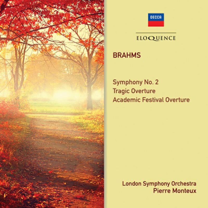 Picture of London Symphony Orchestra, Pierre Monteux - Brahms: Symphony No. 2; Overtures