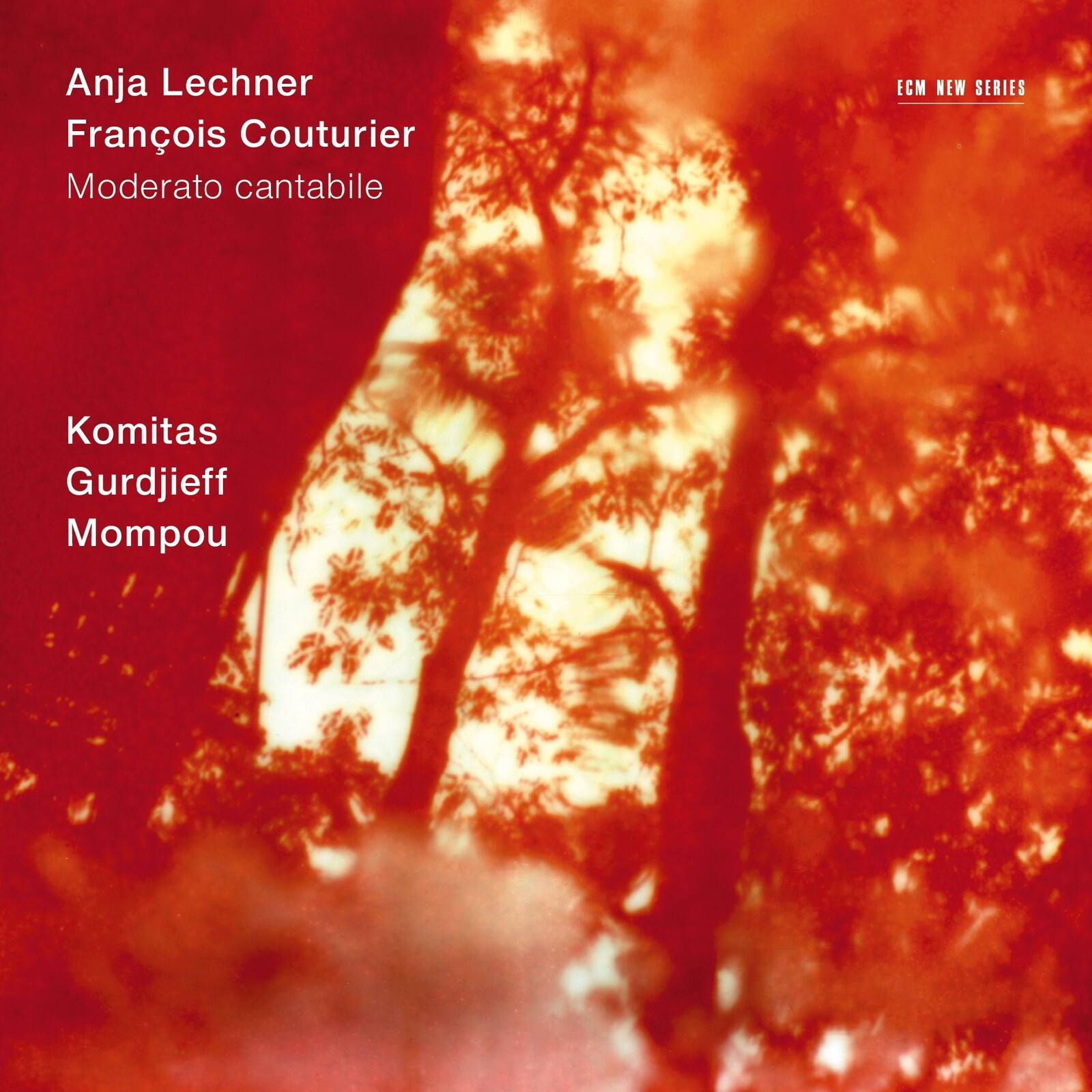 Picture of Anja Lechner & Francois Couturier - Moderato Cantabile - Komitas, Gurdjieff & Mompou