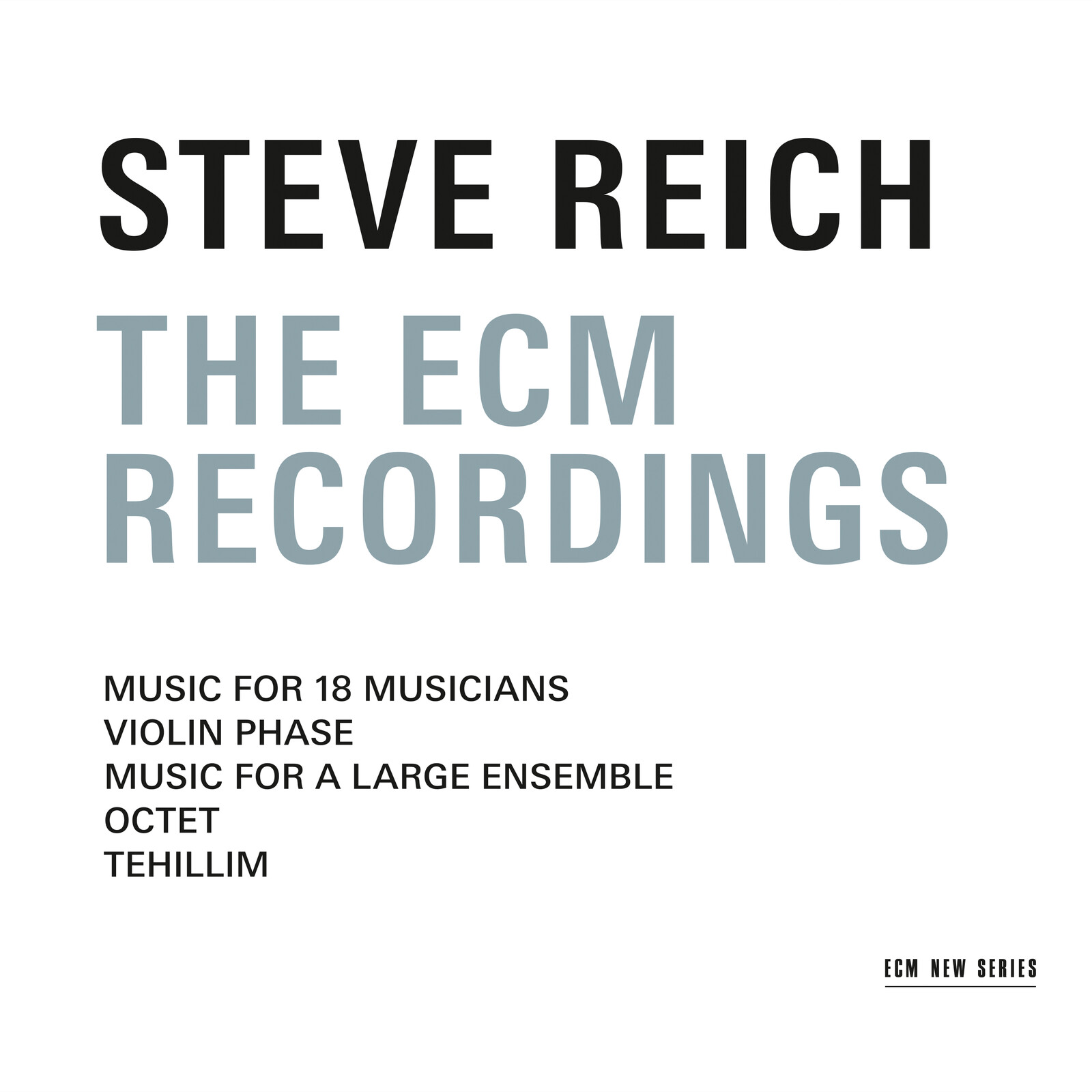 Picture of Steve Reich - The ECM Recordings