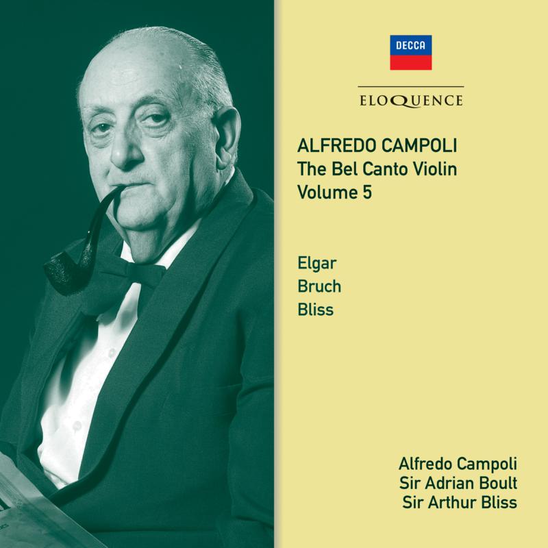 Picture of Alfredo Campoli; Sir Adrian Boult; Sir Arthur Bliss - Alfredo Campoli: The Bel Canto Violin - Vol.5