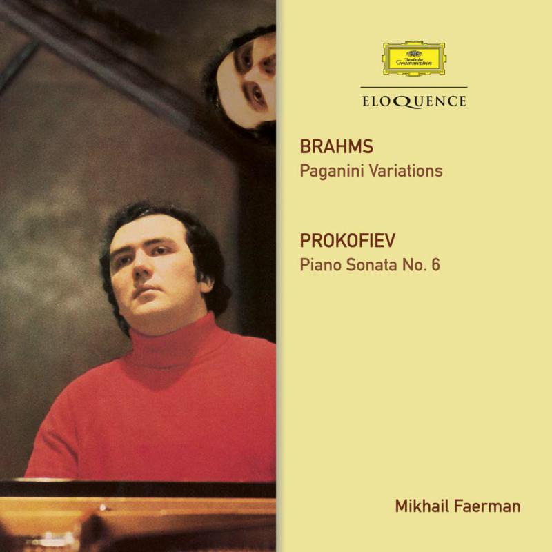 Picture of Mikhail Faerman - Brahms: Paganini Variations. Prokofiev: Sonata No. 6