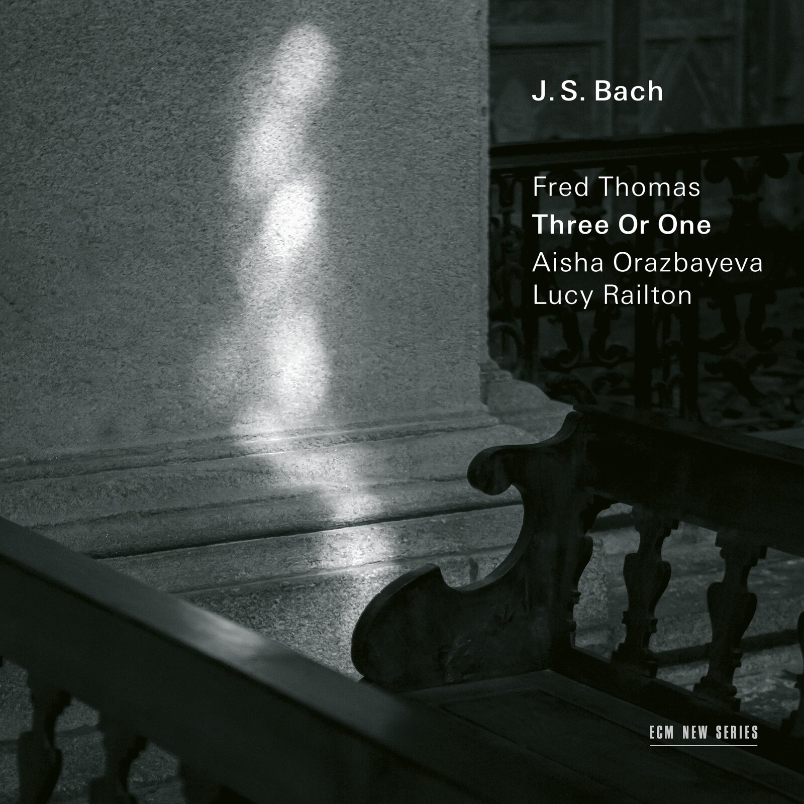 Picture of Fred Thomas, Aisha Orazbayeva & Lucy Railton - JS Bach/ Fred Thomas: Three Or One