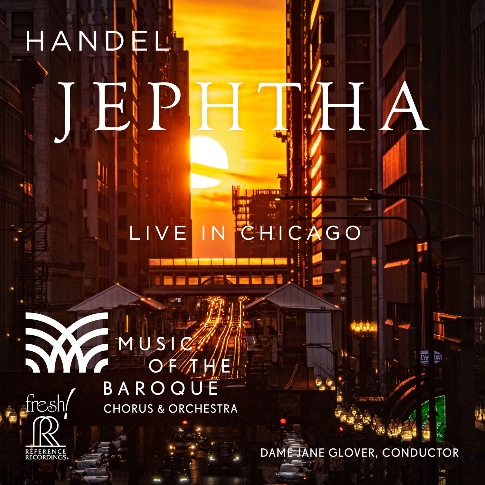 Picture of Music of the Baroque Chorus and Orchestra; Andrew Megill; David Portillo; Lauren Snouffer; Clara Osowski; Aryeh Nussbaum Cohen; Neal Davies; Katelyn Lee; Dame Jane Glover - George Frideric Handel: Jephtha