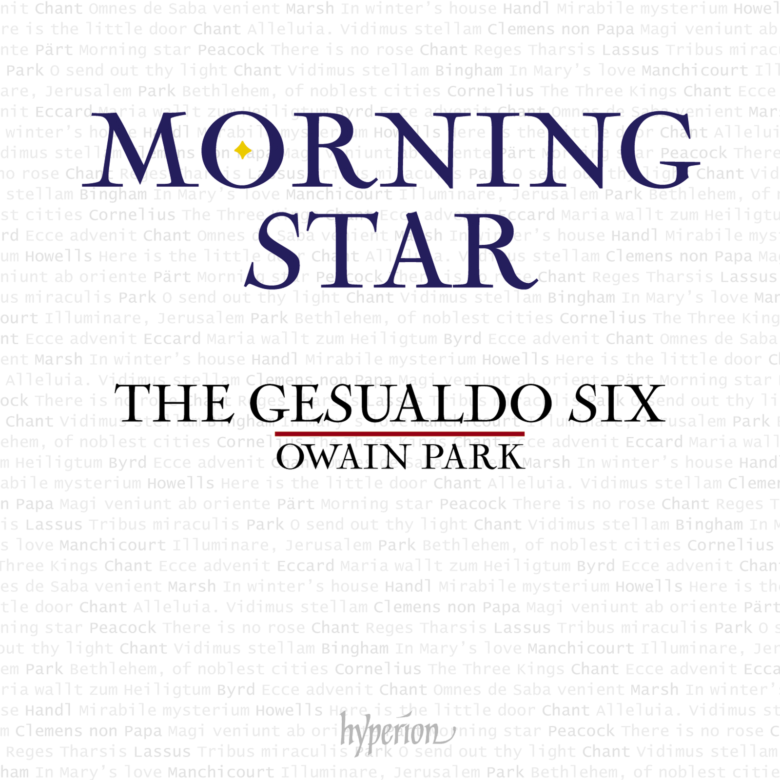 Picture of The Gesualdo Six / Owain Park - Morning Star
