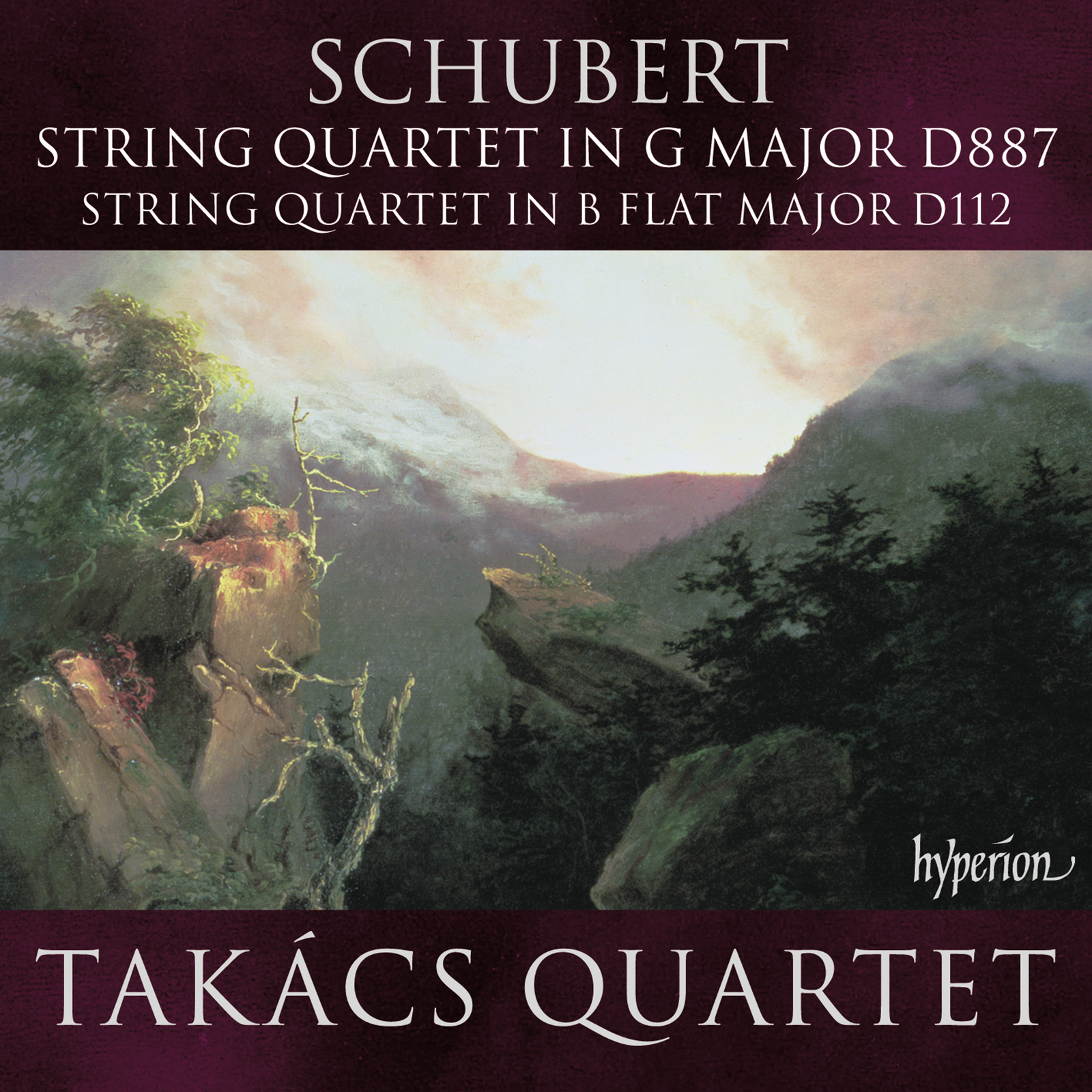 Picture of Takacs Quartet - Schubert: String Quartets D112 & 887