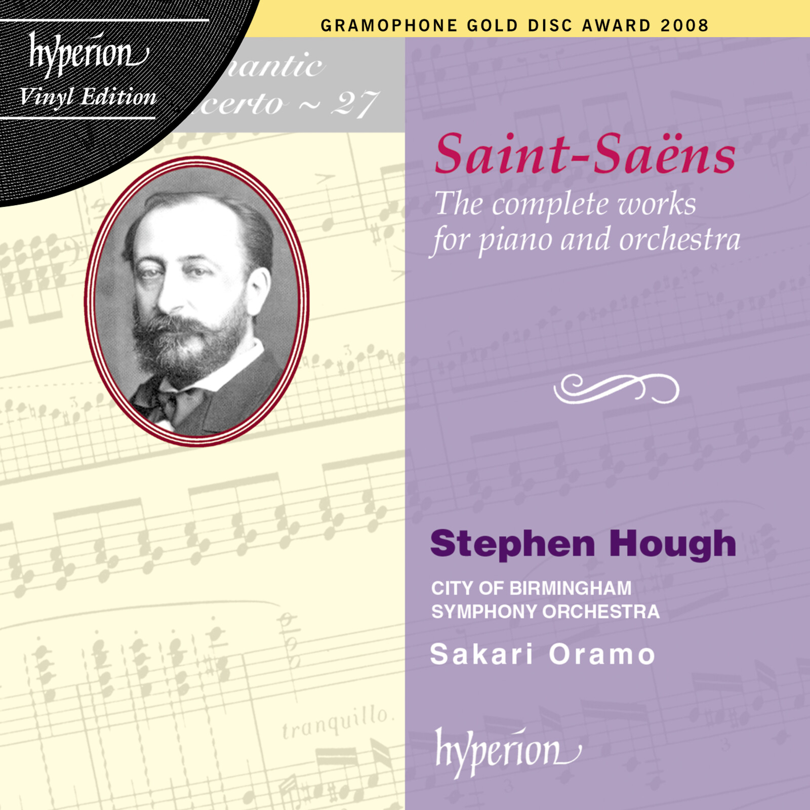 Picture of Stephen Hough, City of Birmingham Symphony Orchestra / Sakari Oramo - Saint-Saens: The complete works for piano and orchestra