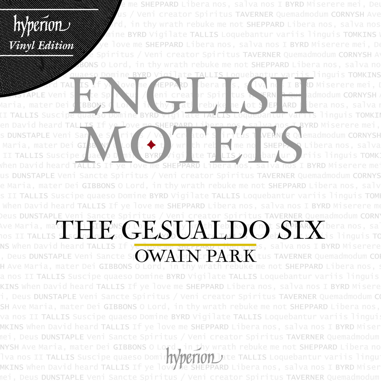Picture of The Gesualdo Six / Owain Park - English Motets