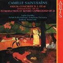 Picture of Vadim Brodsky Prnso - Saint-Saens: Violin Concertos