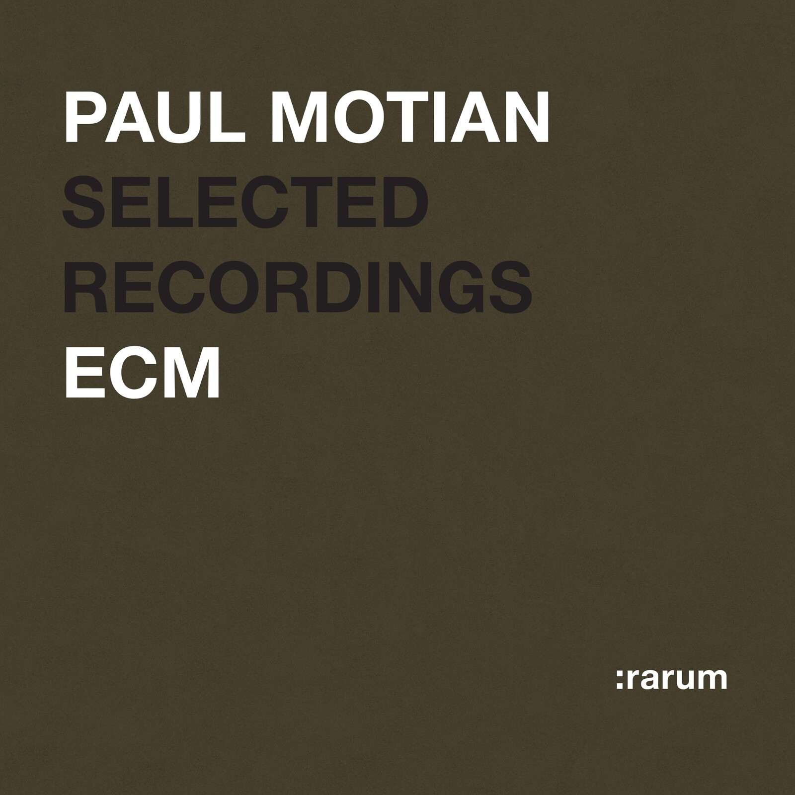 Picture of Paul Motian - Selected Recordings