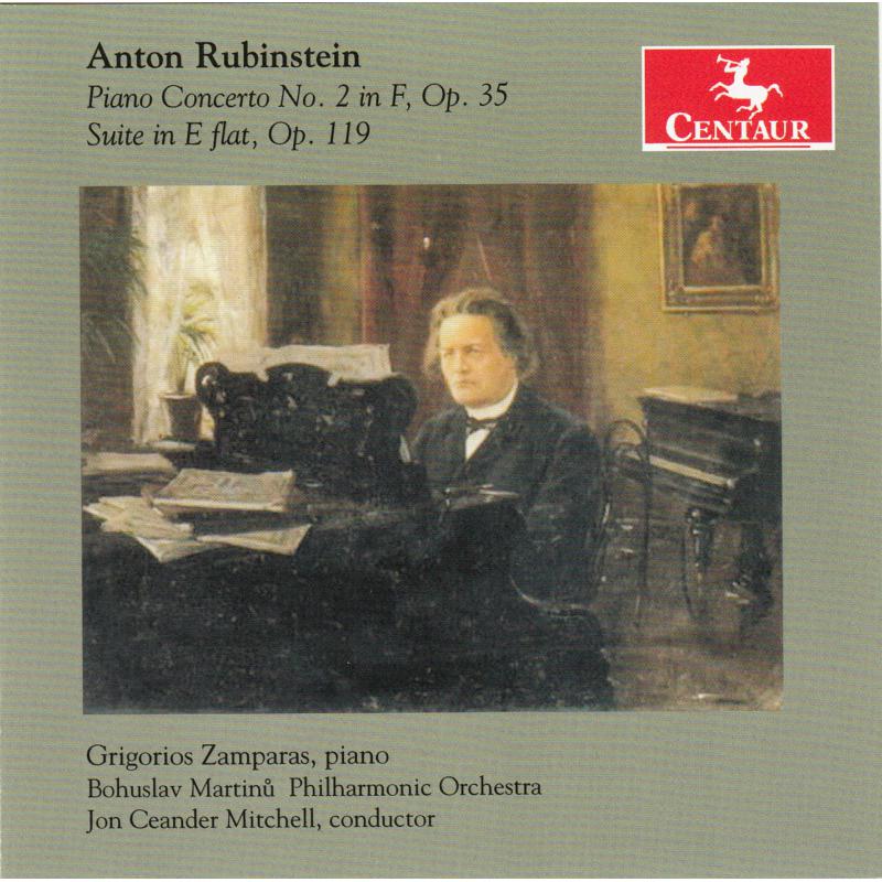 Picture of Grigorios Zamparas & Bohuslav Martinu Philharmonic Orchestra - Rubinstein: Anton Rubinstein - Piano Concerto No. 2 Suite in