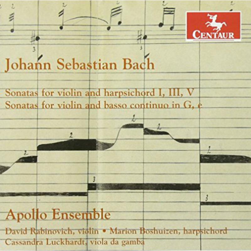 Picture of Apollo Ensemble - Bach: Sonatas for Violin and Harpsichord; Sonatas for Violin and Basso Continuo