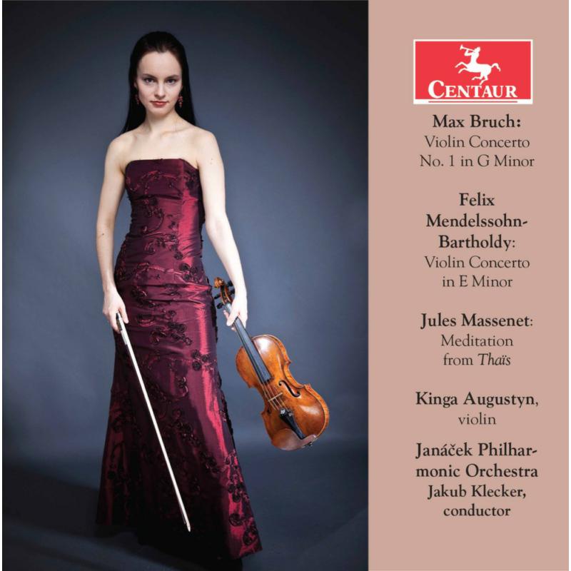Picture of Kinga Augustyn - Bruch, Mendelssohn & Massenet: Violin Works