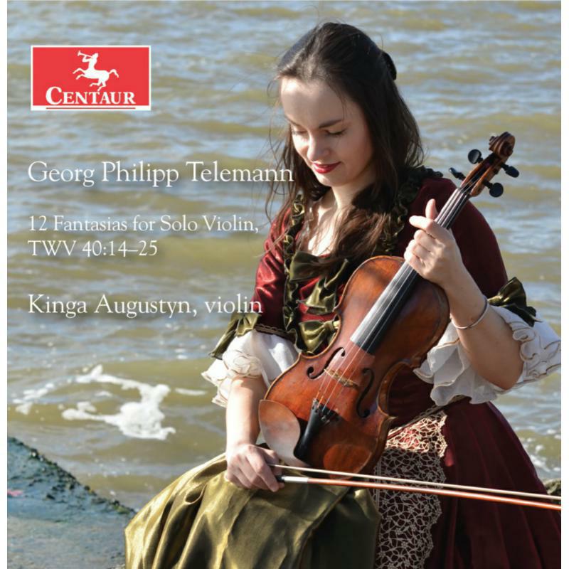 Picture of Kinga Augustyn - Telemann: 12 Fantasias for Solo Violin, TWV 40:14-25